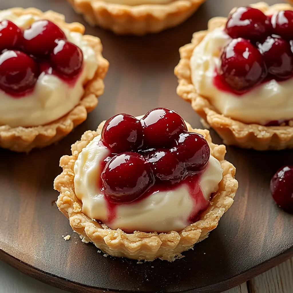 A plate of desserts with berries on top.