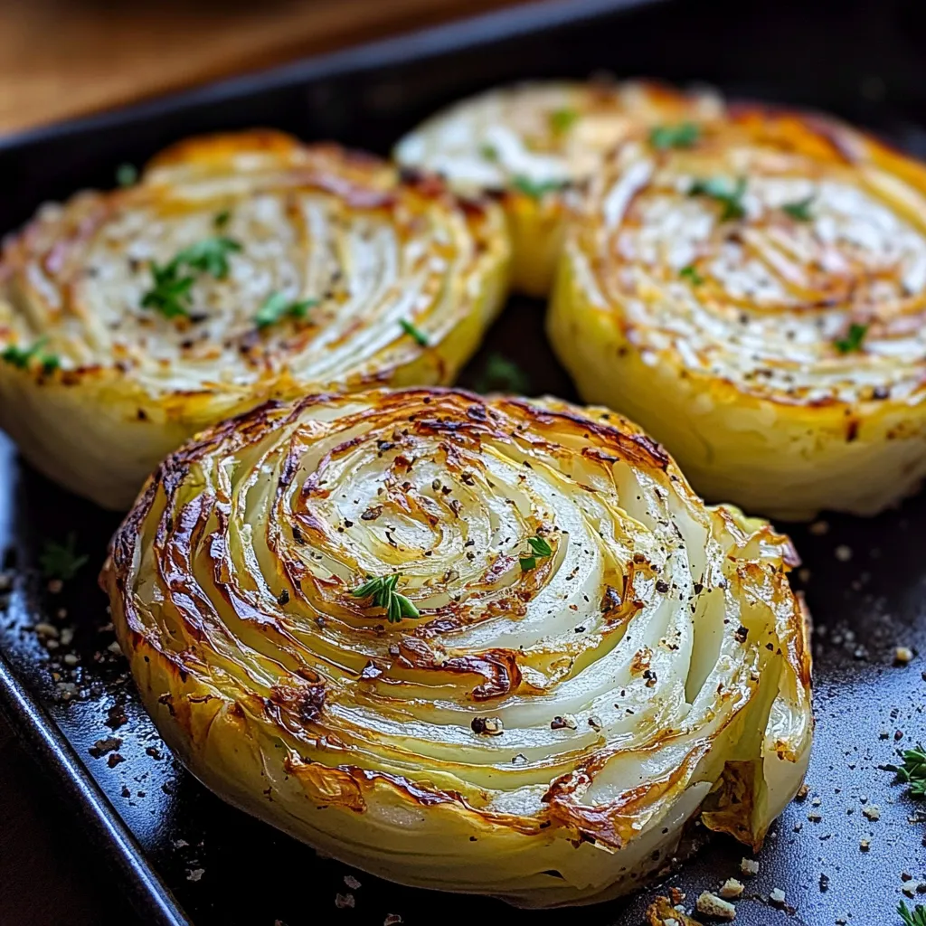 Two sliced onions on a black tray.
