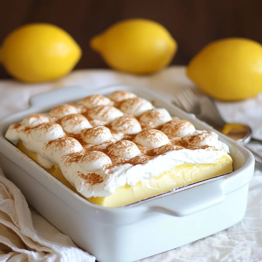 A white bowl of food with lemon wedges on top.