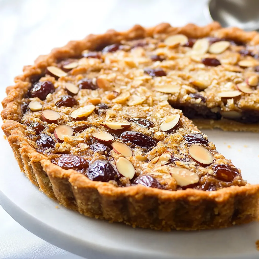 A slice of pie on a plate.