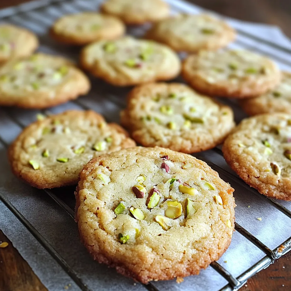 A tray of cookies with almonds on top.