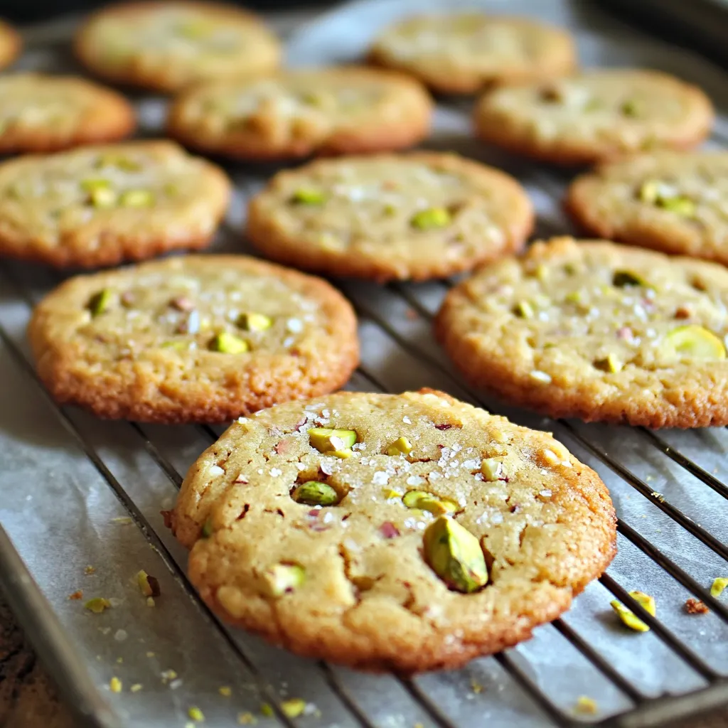 A tray of cookies with almonds on top.