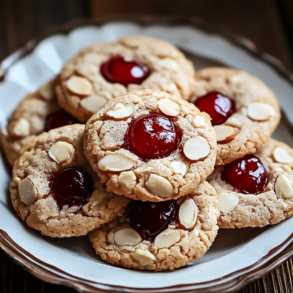 A plate of cookies with jam on top.