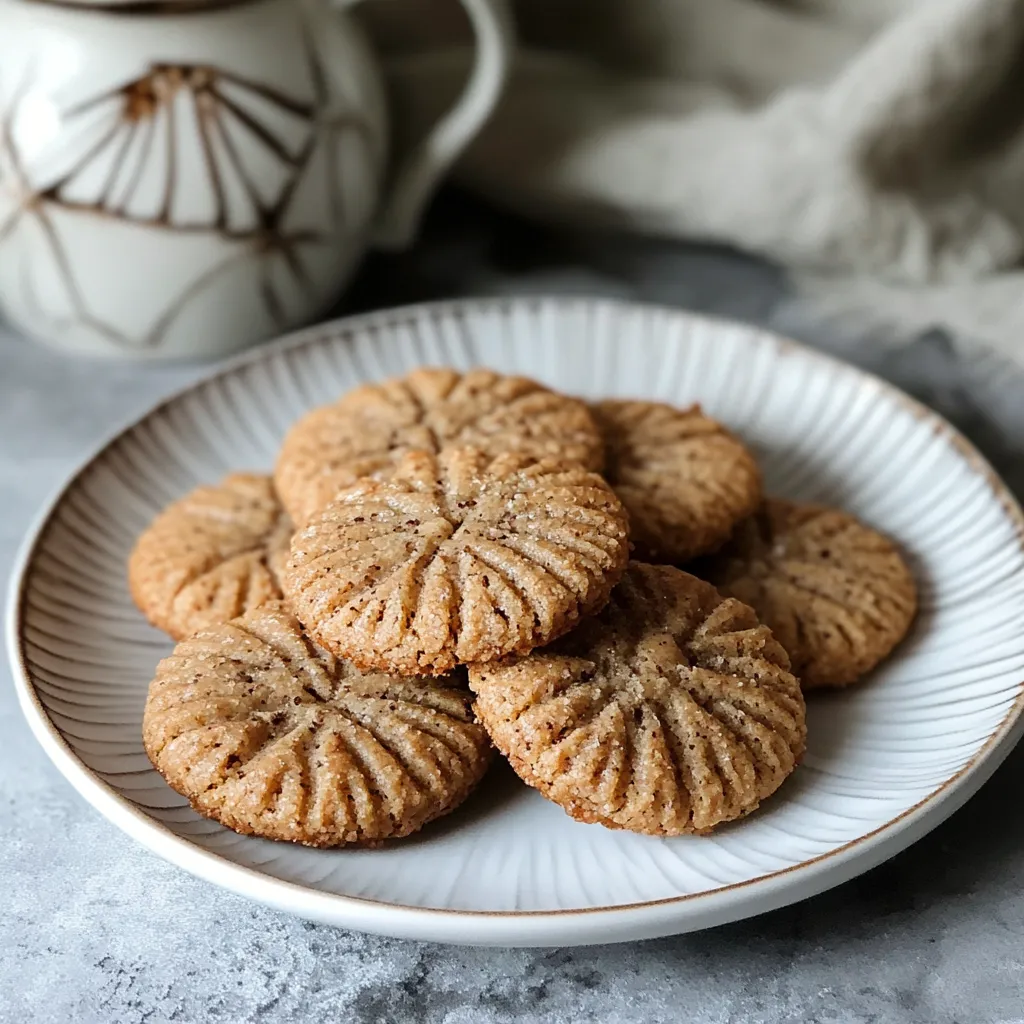 Un piatto con 12 biscotti.
