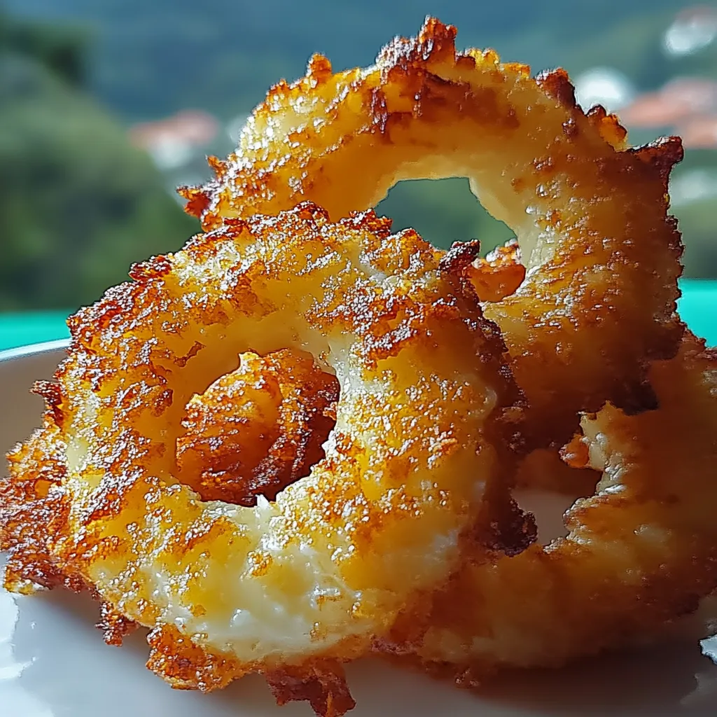 Fried Piña Colada Rings