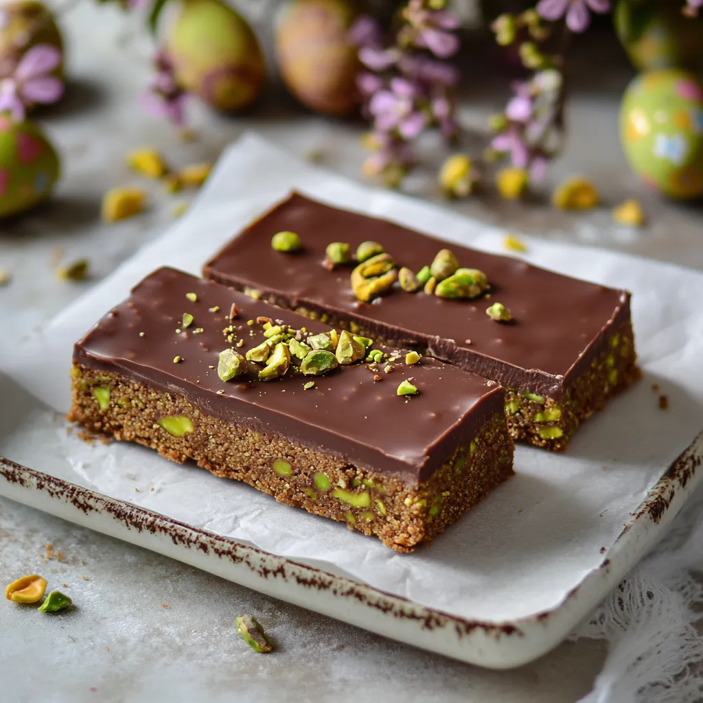 A piece of chocolate cake with almonds on top.