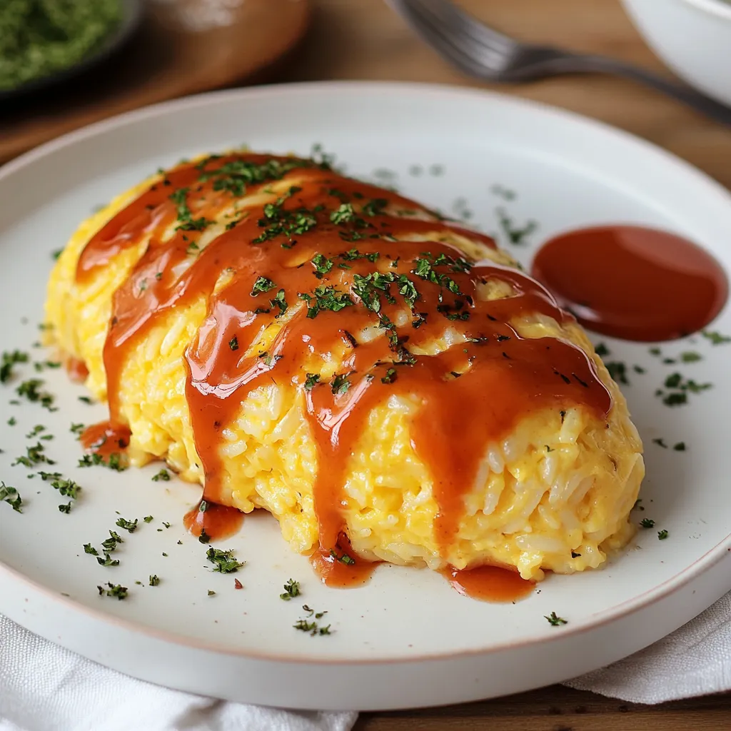 A plate of food with a brown sauce on it.