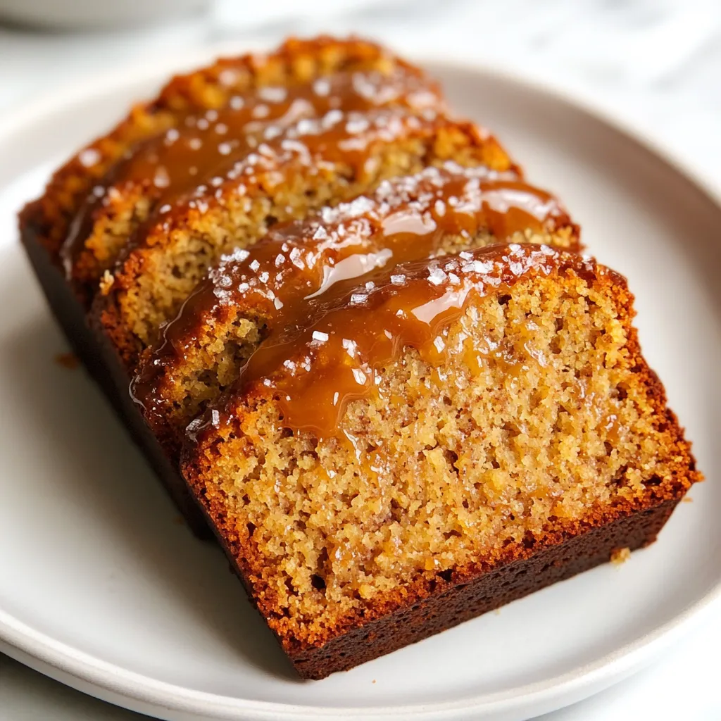 A slice of bread with caramel on it.