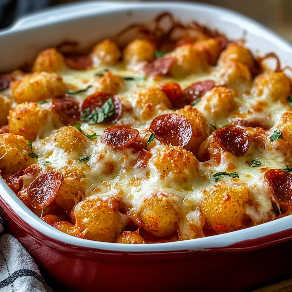 A bowl of pasta with pepperoni and cheese.