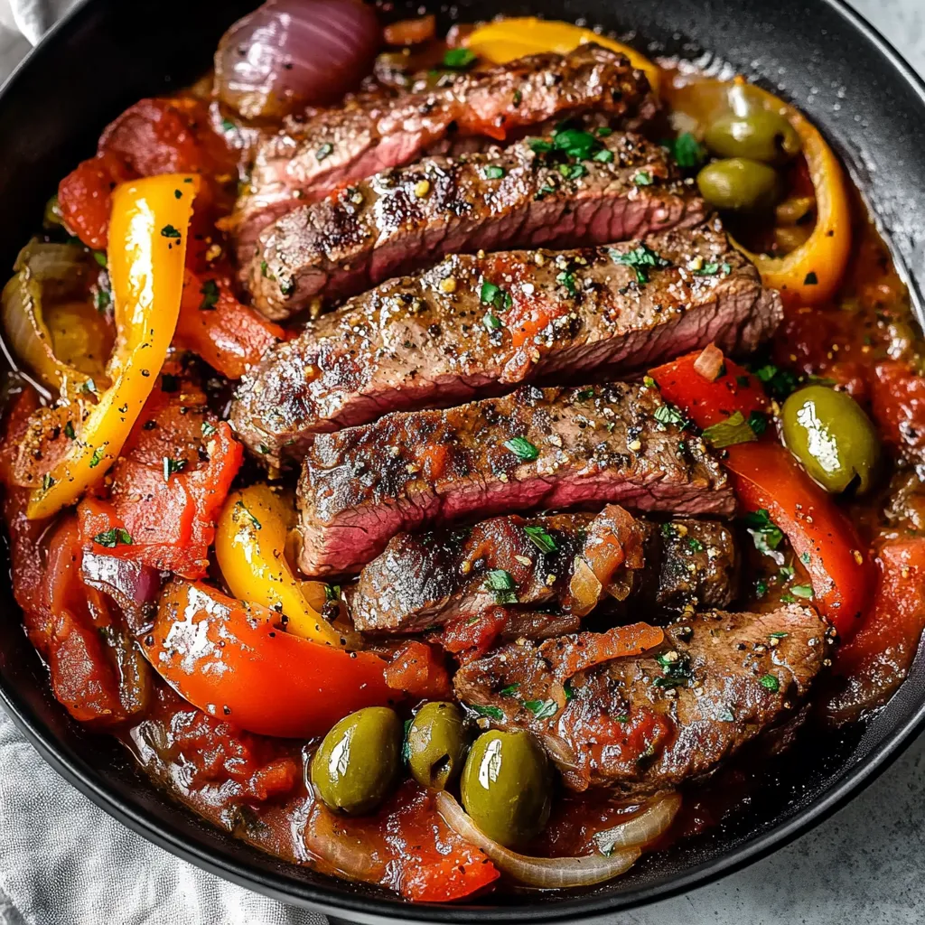 A plate of food with meat and vegetables.