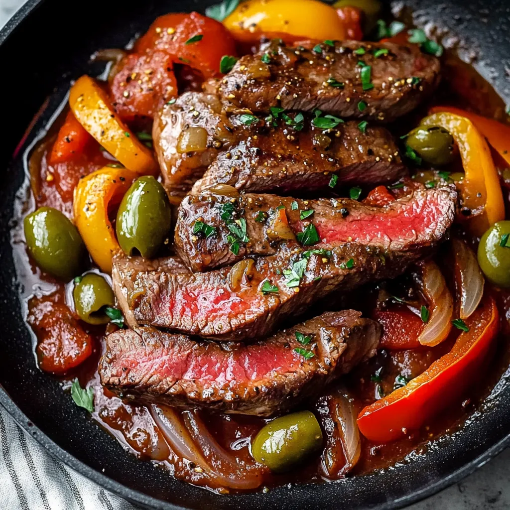 A bowl of food with meat and vegetables.
