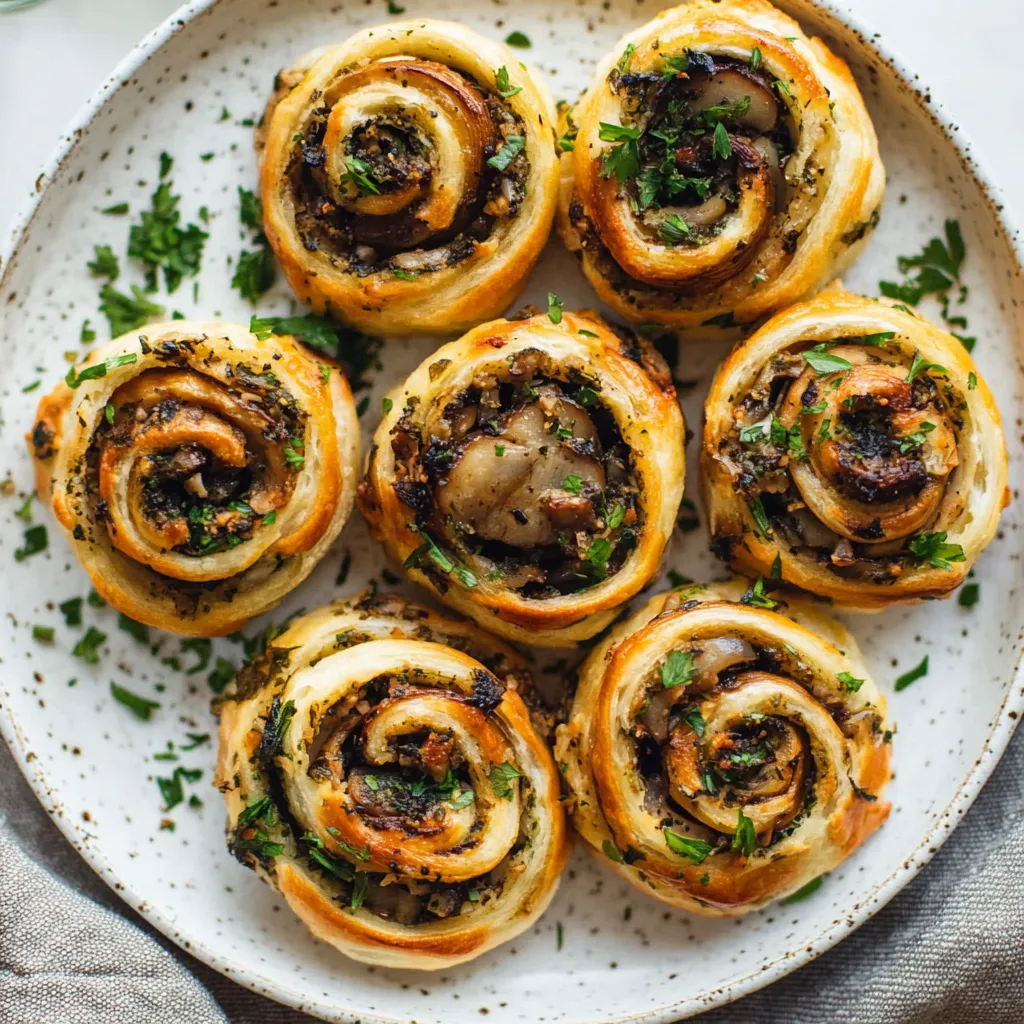 A plate of food with a green garnish.