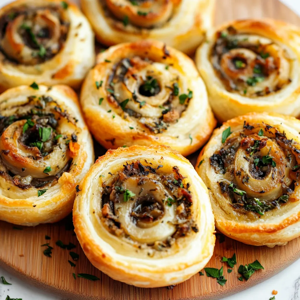 A plate of pastries with green toppings.