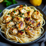 Garlic Butter Chicken Pasta